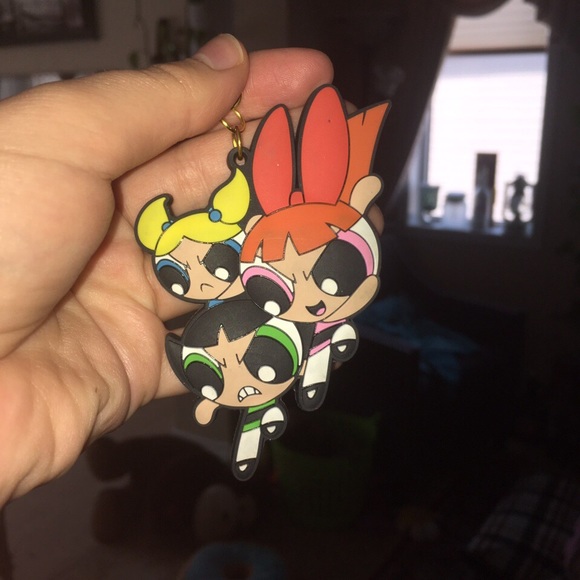 Cartoon Network Accessories Powerpuff Girls Keychain Poshmark